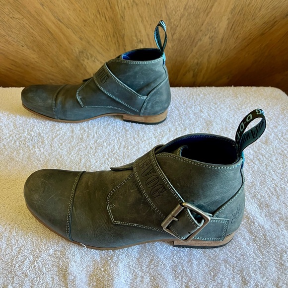 COPY - John Fluevog leather buckle boots men Size 7 - Picture 5 of 16